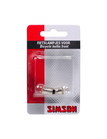 Simson lampje voorlicht 6 volt / 2,4 watt (2)