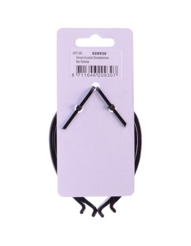 Simson broekklem pvc m/reflectie