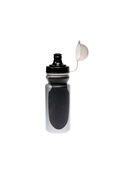 Simson bidon Grip 550ml zwart/grijs met stofkap