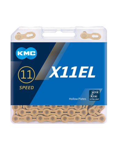 KMC ketting X11EL gold 118s