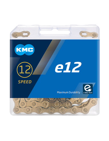 KMC ketting E12 Ti-N gold 130s