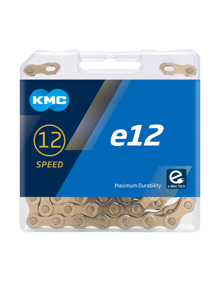 KMC ketting E12 Ti-N gold 130s
