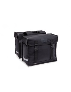 New Looxs fietstas dubbel Deluxe zwart 46L
