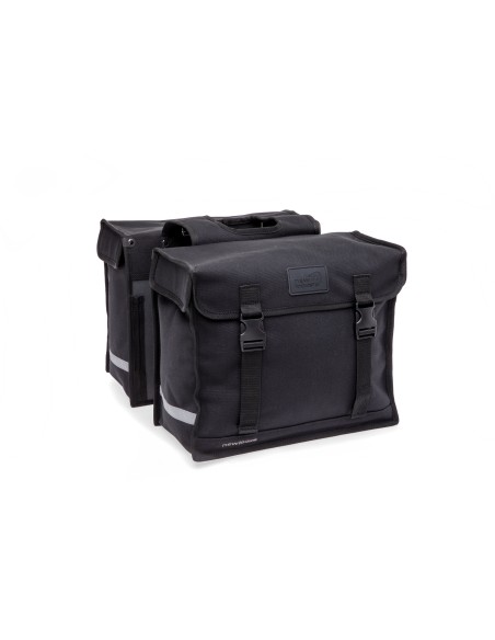 New Looxs fietstas dubbel Deluxe zwart 46L