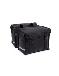 New Looxs fietstas dubbel Camping zwart 66L