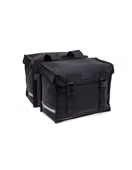 New Looxs fietstas dubbel Camping zwart 66L