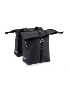 New Looxs fietstas dubbel Cantos black 36L