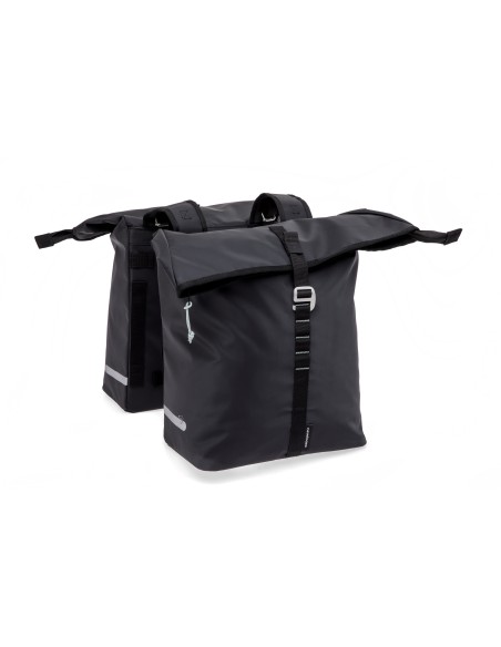 New Looxs fietstas dubbel Cantos black 36L