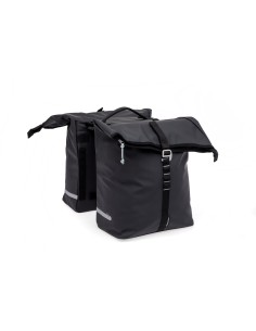 New Looxs fietstas dubbel Cantos black MIK 36L