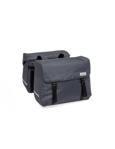 New Looxs fietstas dubbel Mondi Joy Nima black 38L