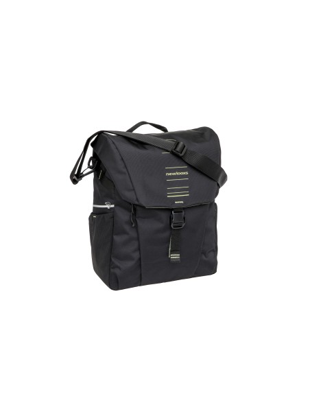 New Looxs fietstas enkel Vigo single black green 20L