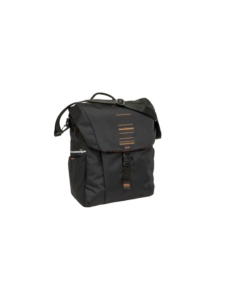 New Looxs fietstas enkel Vigo single black orange 20L