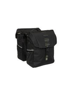 New Looxs fietstas dubbel Vigo black green Racktime2 40L