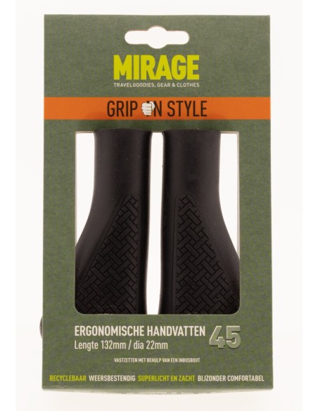 Mirage handvatten Grips in Style 132mm zwart