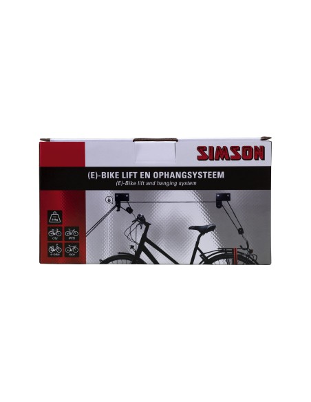 Simson E-bike lift en ophangsysteem