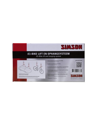 Simson E-bike lift en ophangsysteem