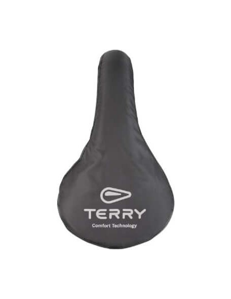 Terry regenhoes zadel/zadeldek S zw