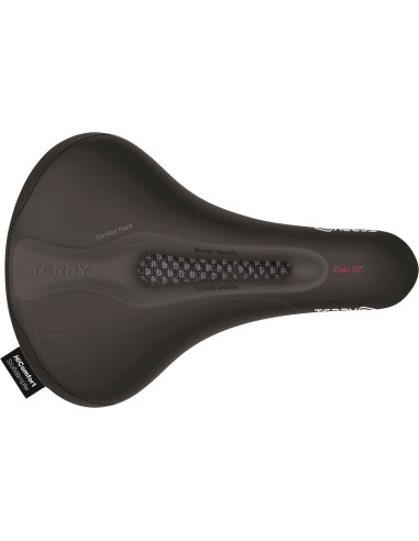 Terry zadel Fisio GT dames zwart