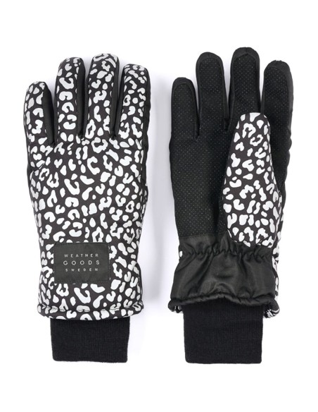 Weathergoods Sweden refl. handschoenen Luna Leopard M Weathergoods Sweden refl. handschoenen Luna Leopard M