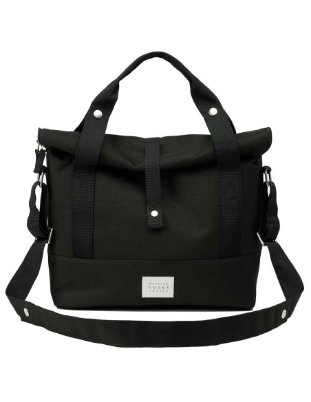 Weathergoods Sweden schoudertas City Bike Satchel black