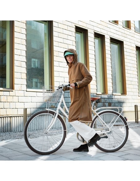 Weathergoods Sweden regenjas Imbris camel S