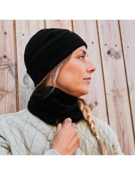 Weathergoods Sweden kol Merino Neckwarmer black