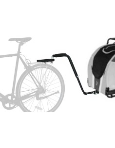 DoggyRide trekstang bagagedrager zwart incl. Britch Lite