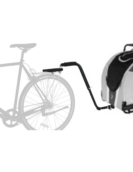 DoggyRide trekstang bagagedrager zwart incl. Britch Lite
