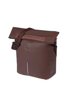 Basil shoppertas City MIK Hooks bruin 14-16L