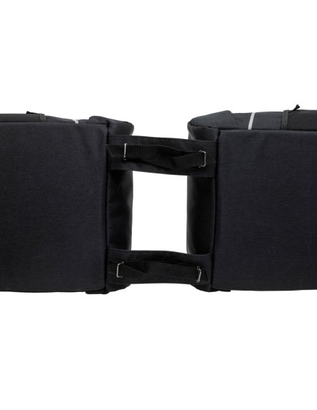 New Looxs fietstas dubbel Sports zwart 32L