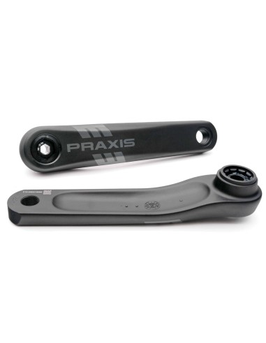 Praxis crankstel E-bike type 1 aluminium Isis 170mm