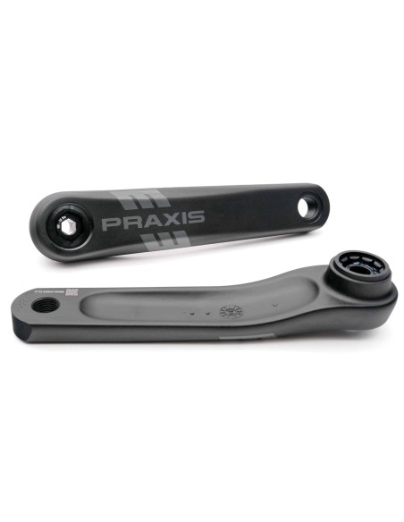 Praxis crankstel E-bike aluminium Isis/Spline 160mm