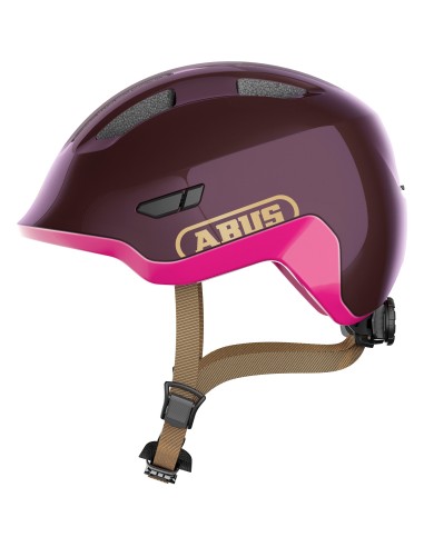 Abus helm Smiley 3.0 ACE LED royal purple M 50-55cm