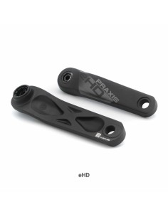 Praxis crankstel E-bike aluminium HD Isis/Spline 150mm