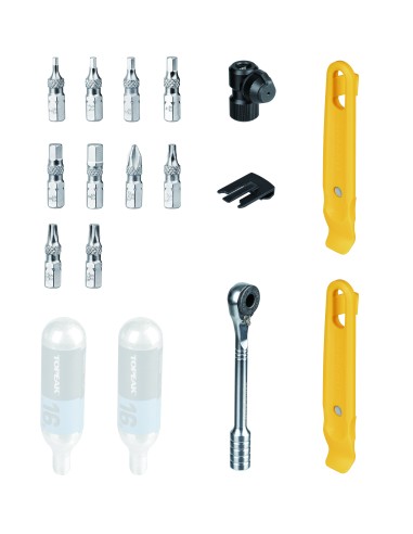 Topeak Bidon Escape Tool Pod zwart