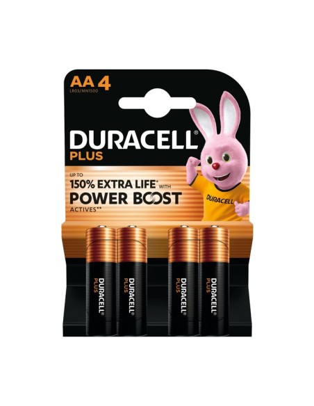Duracell batterij Plus 150% extra life MN1500/LR6/AA BP4