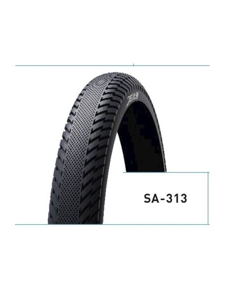 Delium btb Fatbike SA-313 Streetfightr 20 x 4.00 zwart