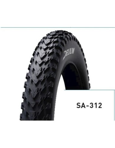 Delium btb Fatbike SA-312 Thundr 100-406 zwart