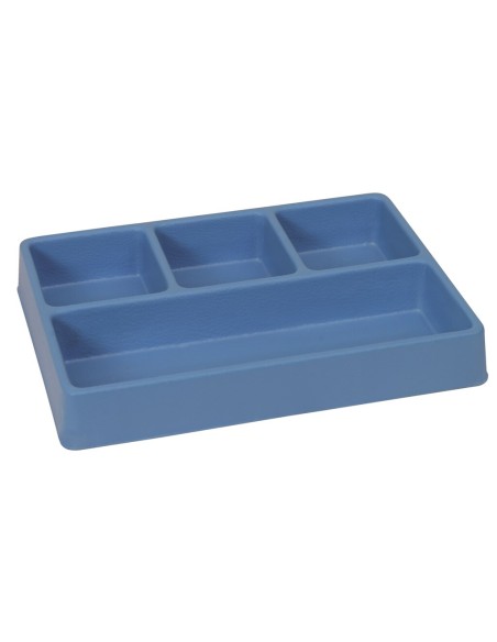 Cyclus ladevakverdeling 4 vaks, 19x26x3.7cm