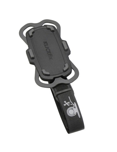 Klickfix phonepad met quad mini adapter 11x6x3.8cm zwart