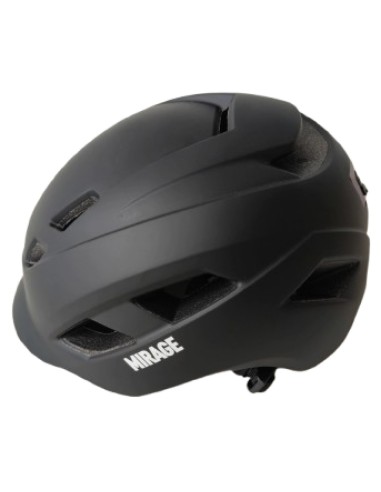 Mirage helm City/E-bike 55-58cm mat zwart