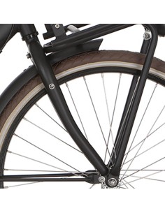 Cortina voorvork 26 U4 Meisjes RB jet black matt