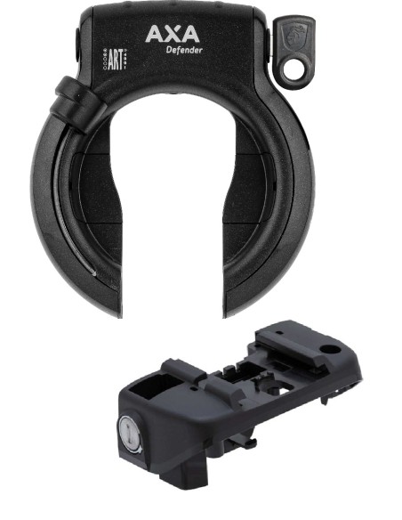 Axa ringslot Defender + Bosch rack bes3