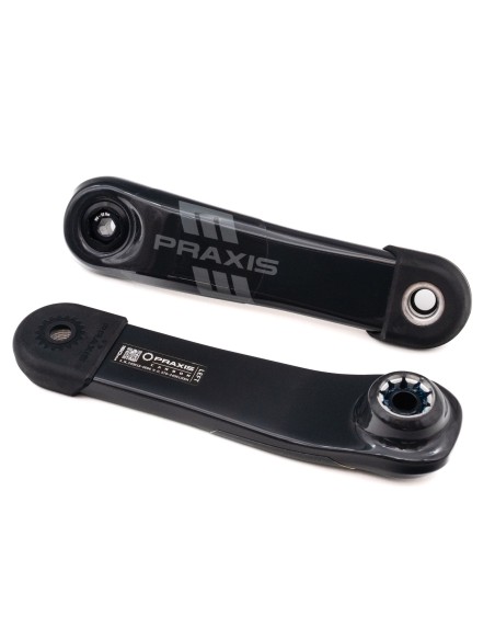Praxis crankstel E-bike type 2 carbon Isis 165mm