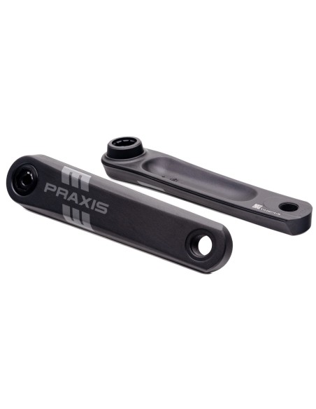 Praxis crankstel E-bike type 3 aluminium Isis 165mm