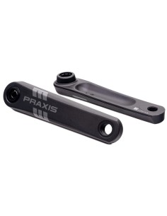 Praxis crankstel E-bike type 3 aluminium Isis 170mm