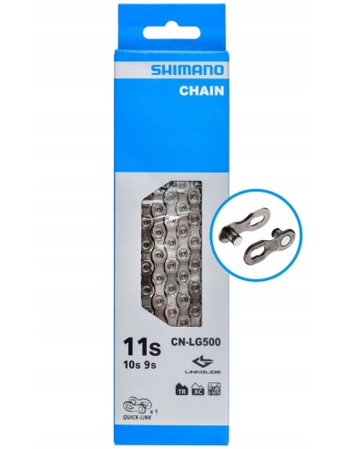 Shimano ketting LG500 LinkGlide 9/11v 138s