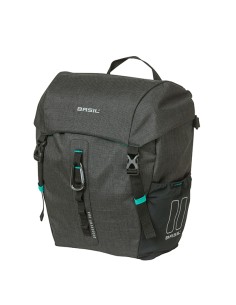 Basil Discovery 365D M enkele tas MIK Hooks, 9L, zw. gemêl.