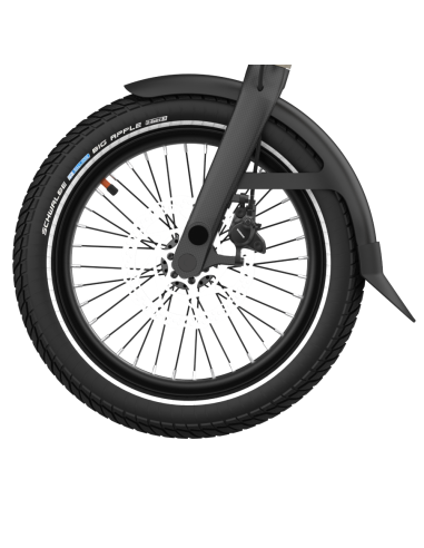 UTO voorwiel PRO16 zonder schijf en band zwart