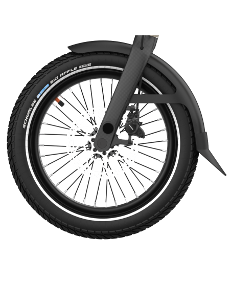 UTO voorwiel PRO16 zonder schijf en band zwart